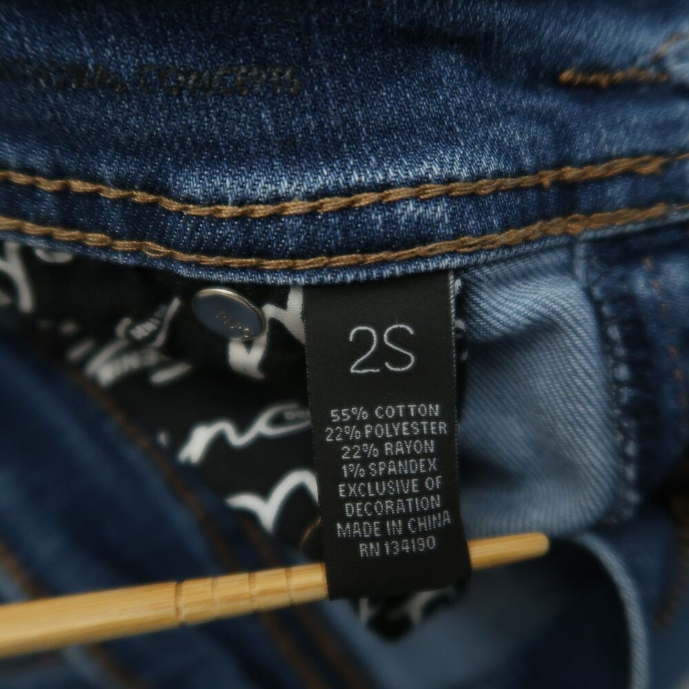 INC Jeans Women's Size 2S Blue Low-Rise Curvy Fit Skinny Leg Denim 29" Inseam - Picture 9 of 16